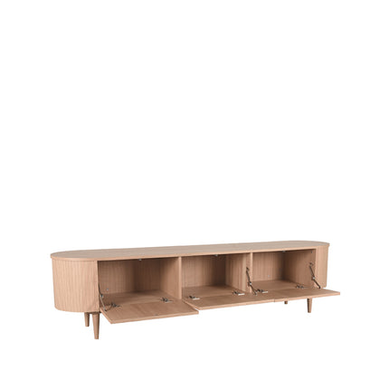 LABEL51 - Tv-Meubel Oliva 220x47x55 cm - Naturel Eiken