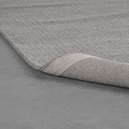 LABEL51 - Vloerkleed Wolly 160x230 cm - Grijs Wol