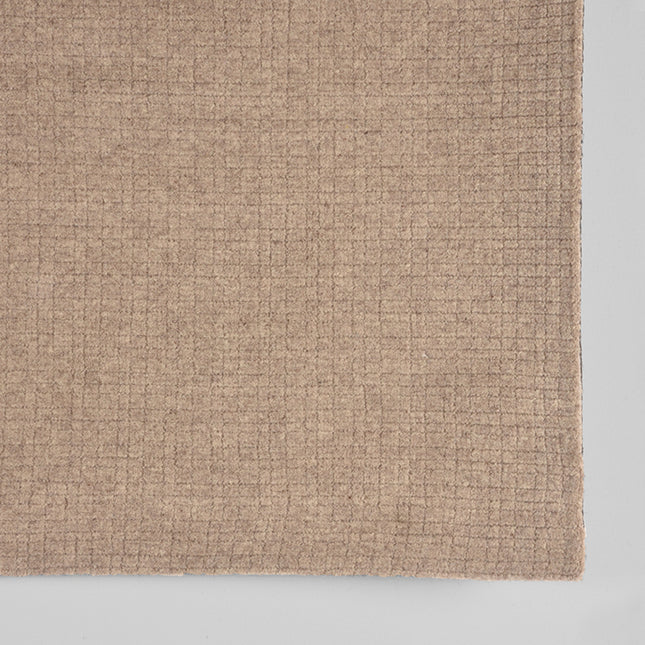 LABEL51 - Vloerkleed Wolly 160x230 cm - Taupe Wol