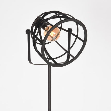 LABEL51 - Vloerlamp Fuse 60x60x145-170 cm - Zwart Metaal