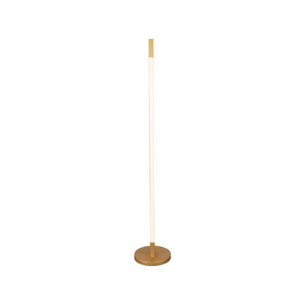 LABEL51 - Vloerlamp Futuro 23x23x130 cm - Antiek Goud Metaal | Incl. LED