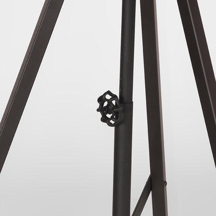 LABEL51 - Vloerlamp Twine 50x50x145 cm - Zwart Metaal