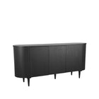 LABEL51 - Dressoir Oliva 180x47x85 cm - Zwart Eiken