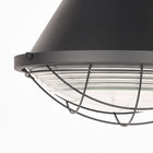 LABEL51 - Hanglamp Duisburg 50x50x50 cm - Zwart Metaal l Glas