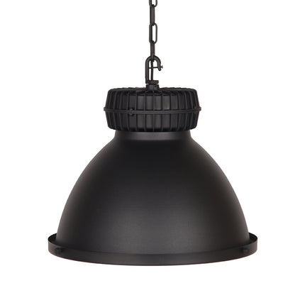 LABEL51 - Hanglamp Heavy Duty 50x50x40 cm - Zwart Metaal l Glas