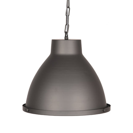 LABEL51 - Hanglamp Industry 45x45x36 cm - Burned Steel Metaal | Glas