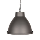 LABEL51 - Hanglamp Industry 45x45x36 cm - Burned Steel Metaal | Glas