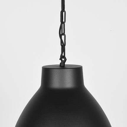 LABEL51 - Hanglamp Industry 45x45x36 cm - Zwart Metaal | Glas