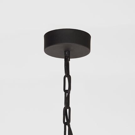 LABEL51 - Hanglamp Industry 45x45x36 cm - Zwart Metaal | Glas
