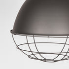 LABEL51 - Hanglamp Korf 38x38x45 cm | M - Burned Steel Metaal l Naturel Touw