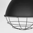 LABEL51 - Hanglamp Korf 38x38x45 cm | M - Zwart Metaal l Naturel Touw