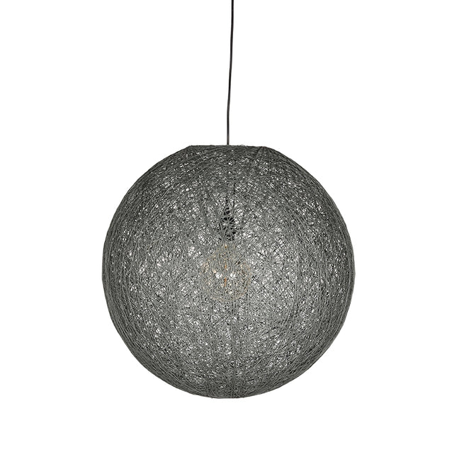 LABEL51 - Hanglamp Twist 45x45x45 cm | L - Grijs Vlas