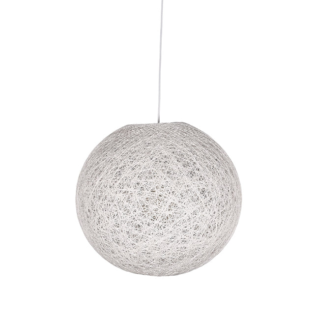 LABEL51 - Hanglamp Twist 30x30x30 cm | M - Wit Vlas