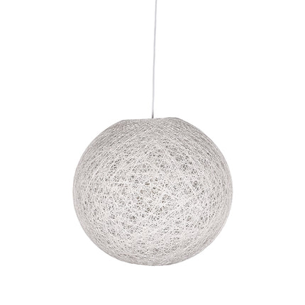 LABEL51 - Hanglamp Twist 30x30x30 cm | M - Wit Vlas