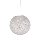 LABEL51 - Hanglamp Twist 30x30x30 cm | M - Wit Vlas