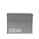 LABEL51 - Magazinehouder 35x18x29 cm - Antiek Grijs Metaal