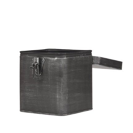LABEL51 - Opbergbox 18x19x21 cm | XL - Antiek Zwart Metaal
