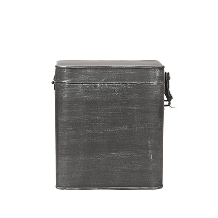 LABEL51 - Opbergbox 18x19x21 cm | XL - Antiek Zwart Metaal