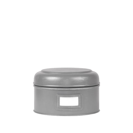 LABEL51 - Opbergblik 18x18x10 cm | M - Antiek Grijs Metaal