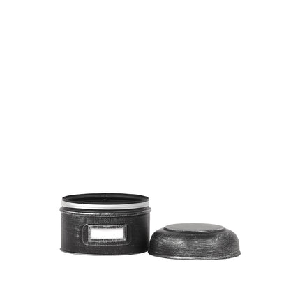 LABEL51 - Opbergblik 13x13x10 cm | S - Antiek Zwart Metaal