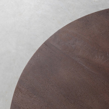 LABEL51 - Salontafel Olly 90x90x37 cm - Espresso Mangohout