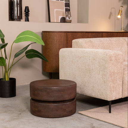 LABEL51 - Salontafel Milly 50x50x31 cm - Espresso Mangohout