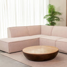 LABEL51 Salontafel I_Bowl - Espresso - Travertin - 90 cm - Rond