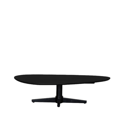 LABEL51 - Salontafel Rosie 140x75x36 cm - Zwart Mangohout | Zwart Metaal