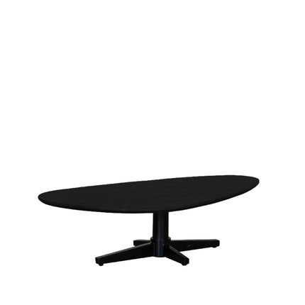 LABEL51 - Salontafel Rosie 140x75x36 cm - Zwart Mangohout | Zwart Metaal