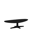 LABEL51 - Salontafel Rosie 140x75x36 cm - Zwart Mangohout | Zwart Metaal
