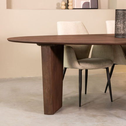 LABEL51 - Eettafel Wow 240x110x75 cm - Nature Smooth Mangohout