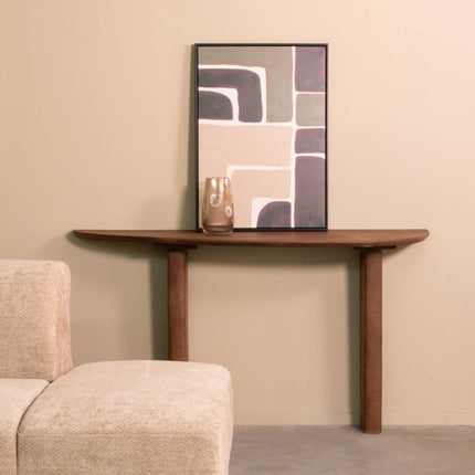 LABEL51 - Sidetable Wow 135x40x75 cm - Nature Smooth Mangohout