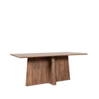 LABEL51 Eetkamertafel Scott - Nature Smooth - Mangohout - 220 cm