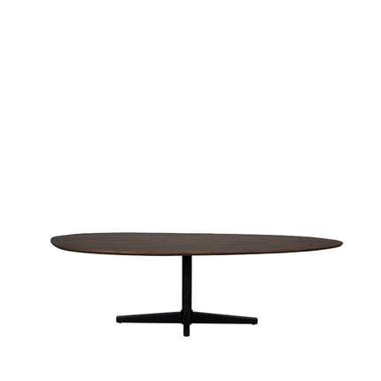LABEL51 Eetkamertafel Rosie - Espresso - Mangohout - 260 cm - Organisch