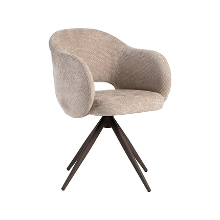LABEL51 Eetkamerstoel I_Lela - Clay - Elite - One Size