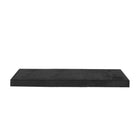 LABEL51 Eetkamerstoel Tafelblad Straight Edge - Zwart - Mangohout - 120 cm Straight