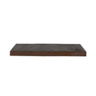 LABEL51 Eetkamertafel Tafelblad Straight Edge - Espresso - Mangohout - 120 cm Straight