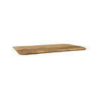 LABEL51 Eetkamertafel Tafelblad Sloppy Edge - Naturel - Mangohout - 120 cm Sloppy