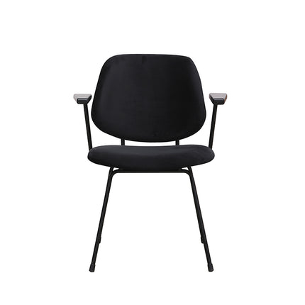 LABEL51 - Eetkamerstoel Gastron 62x58x82 cm (wooden black arm) -
