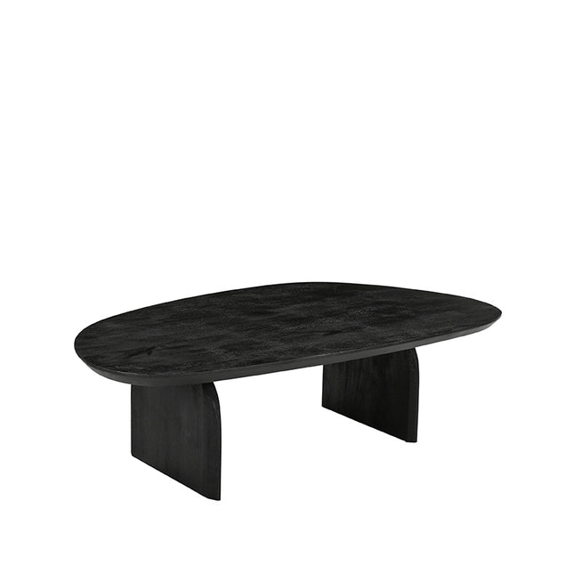 LABEL51 - Salontafel Cooper 135x75x38 cm - Zwart Mangohout
