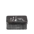LABEL51 - Make-Up Opbergdoos 21x15x9 cm - Antiek Zwart Metaal