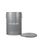 LABEL51 - Wasmand 40x40x58 cm | L - Antiek Grijs Metaal