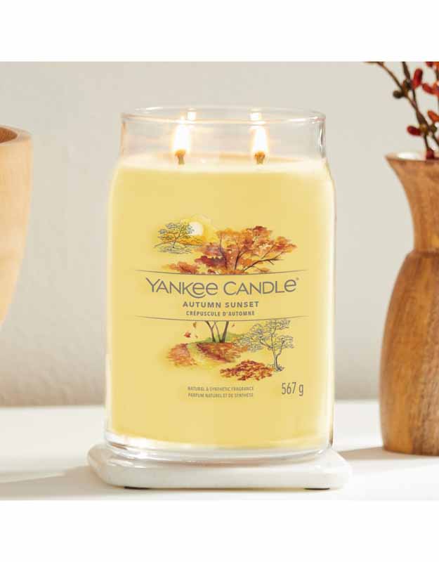 Autumn Sunset Signature Large Jar